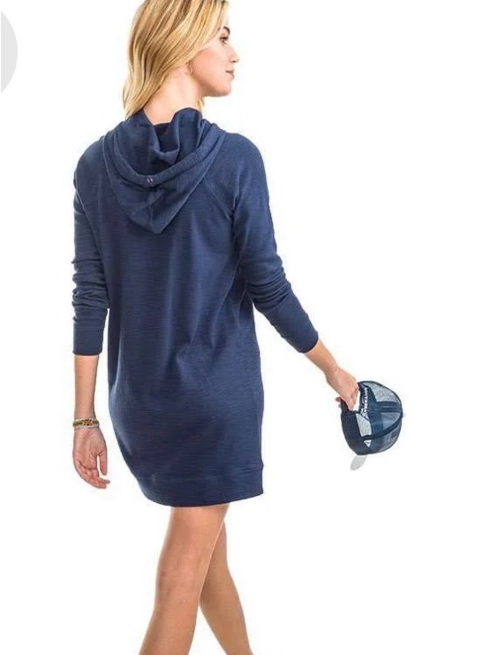 NWT Women’s Southern Tide, Hooded Oceanfront Tunic nautical navy Sz small